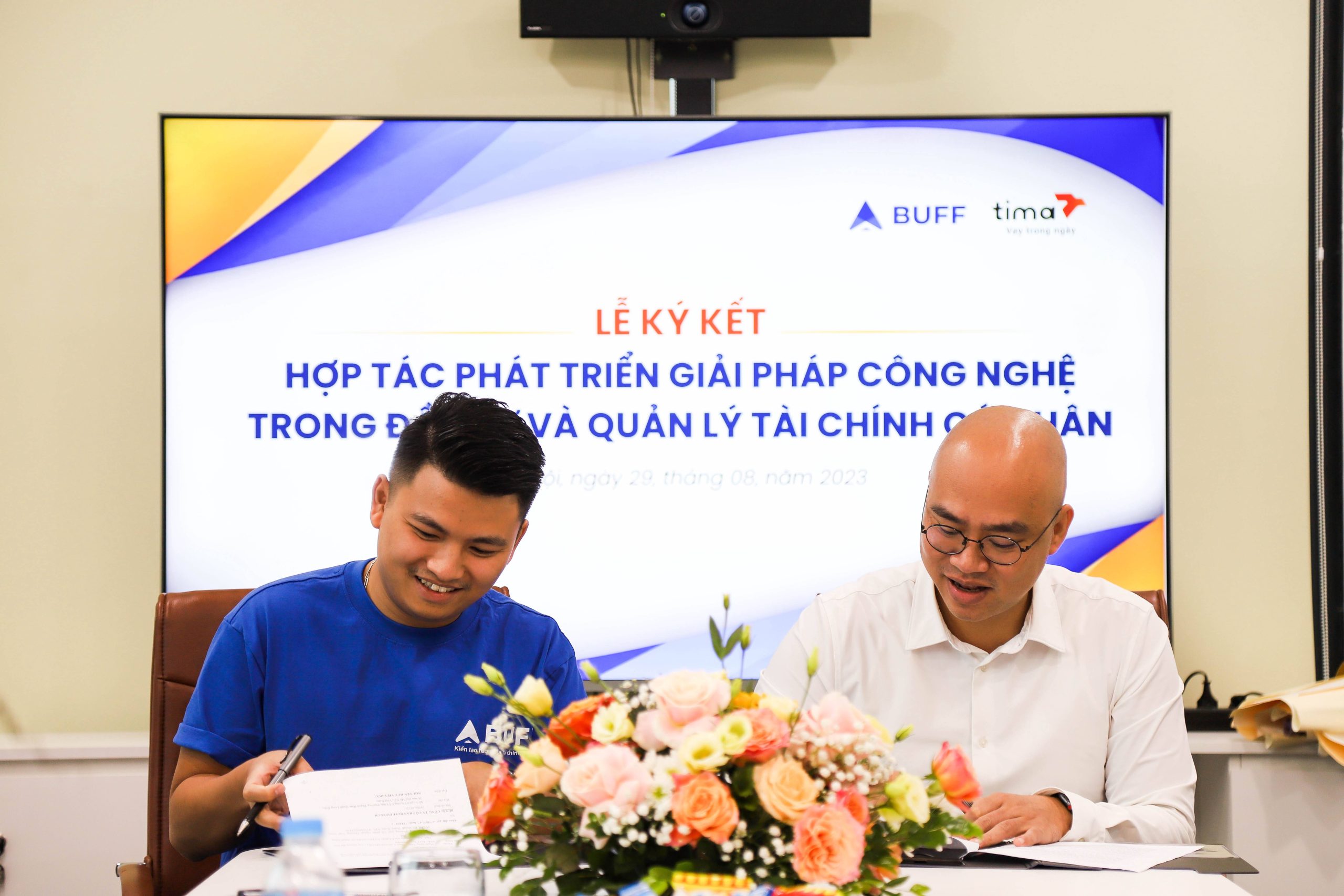 BUFF hợp tác cùng doanh nghiệp TIMA