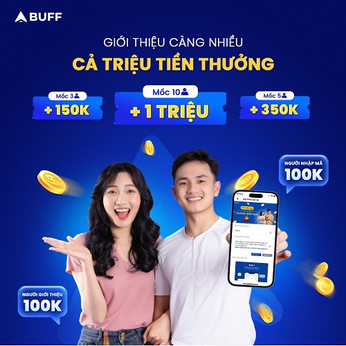 giới thiệu người dùng app BUFF