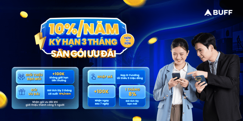 chương trình ưu đãi ứng dụng BUFF
