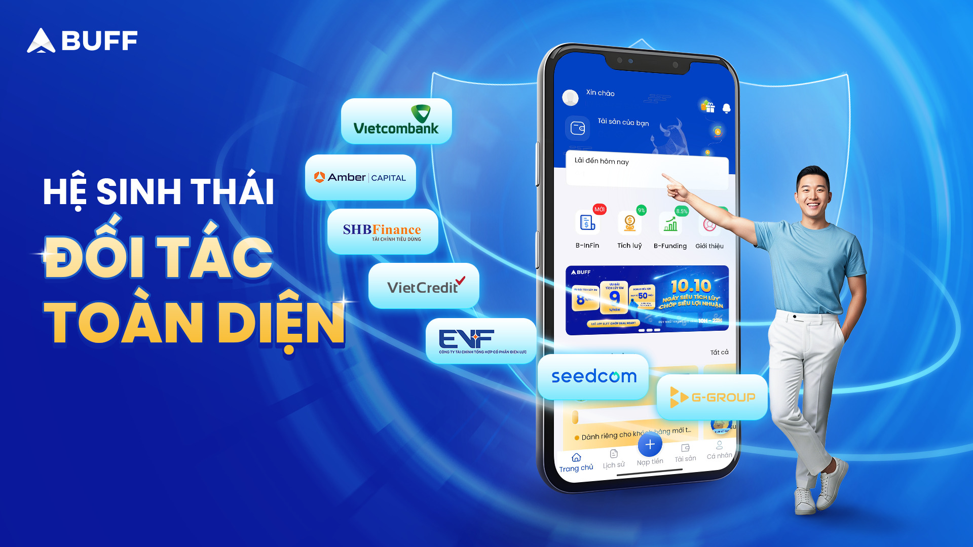 BUFF sở hữu hệ sinh thái đối tác mạnh mẽ